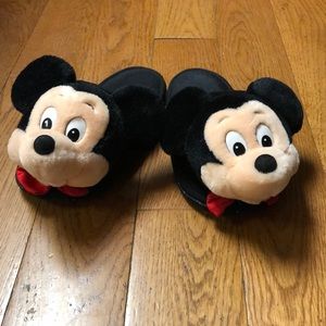 Disney Mickey Mouse slippers.